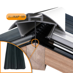 Picture of Alukap-XR Ridge 6m 45mm RG WH