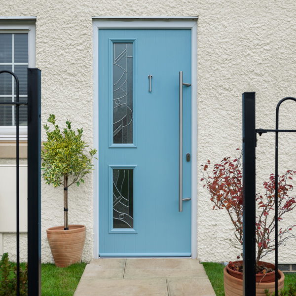 Blue Composite Doors