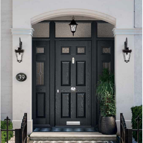 Red Composite Doors