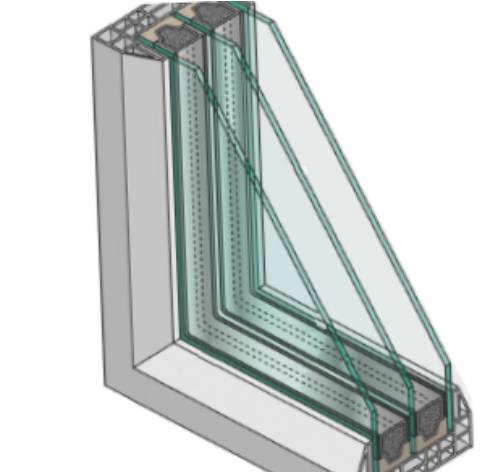 Double Glazed Unit UPVC Window Double Glazed Unit